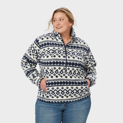 Women's Plus Pile Hi Fleece 1/4 Zip Mockneck