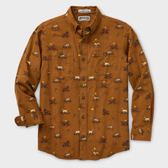 Men's Free Swingin' Flannel Slim Fit Shirt