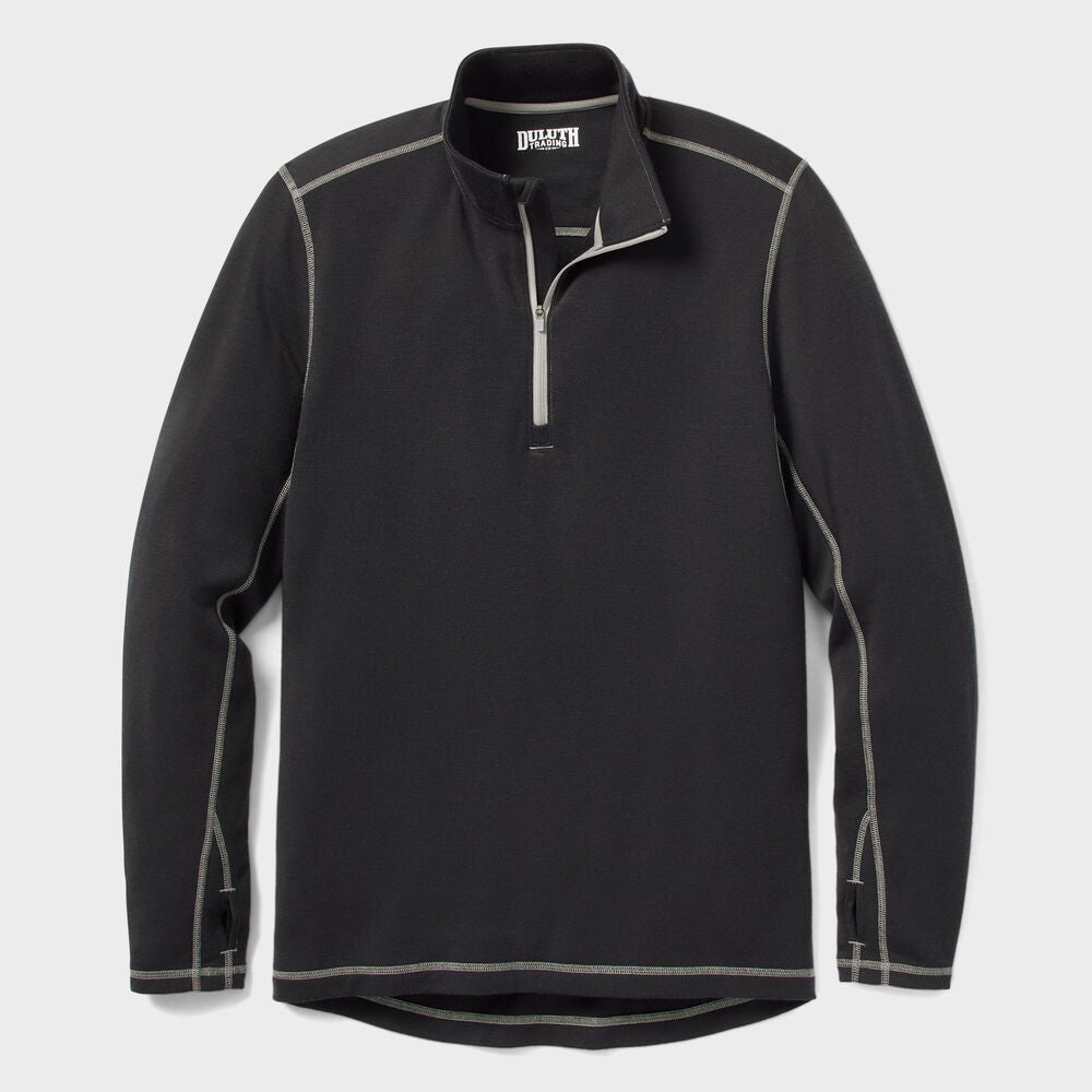 Men's Wickerino Wool Base Layer 1/4 Zip