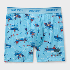 Men's Dang Soft Pattern Bullpen Boxer Briefs