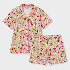 Women's Cotton Knit Printmaker Pajama Set