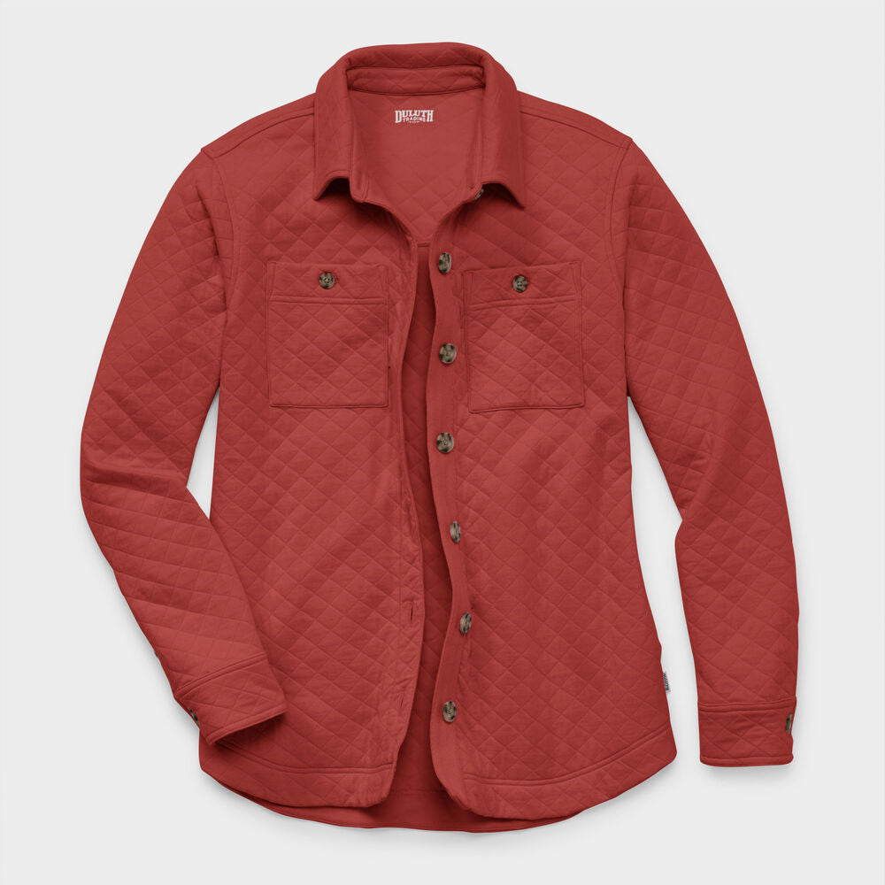 Women's Plus AirLoc Quilted Shirt Jac