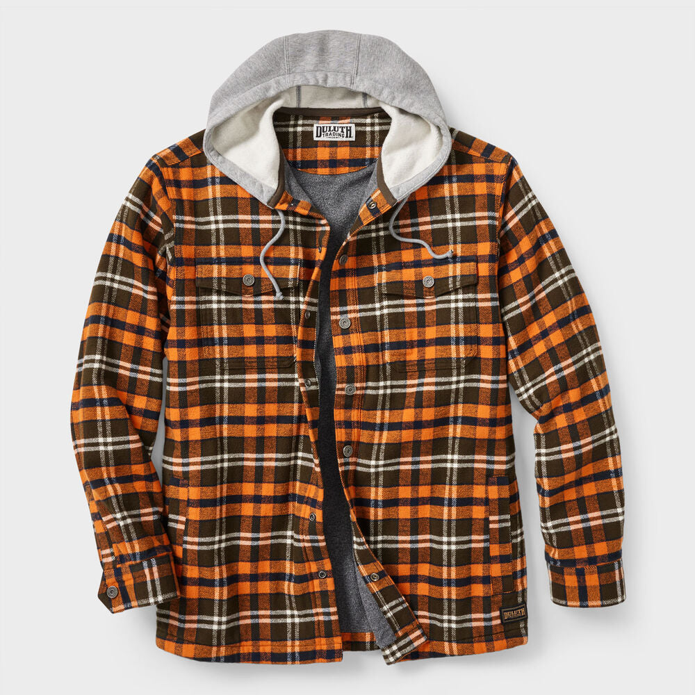 Men's Flapjack Relaxed Fit Hooded Shirt Jac