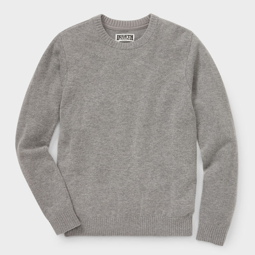 Men's Lambswool Crew Sweater
